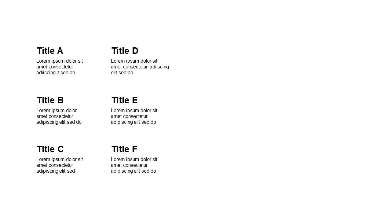 Grid Layout for Organized Information Presentation