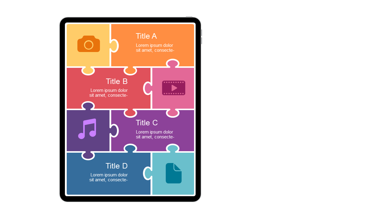 Highlight Process Stages with Circular Icons