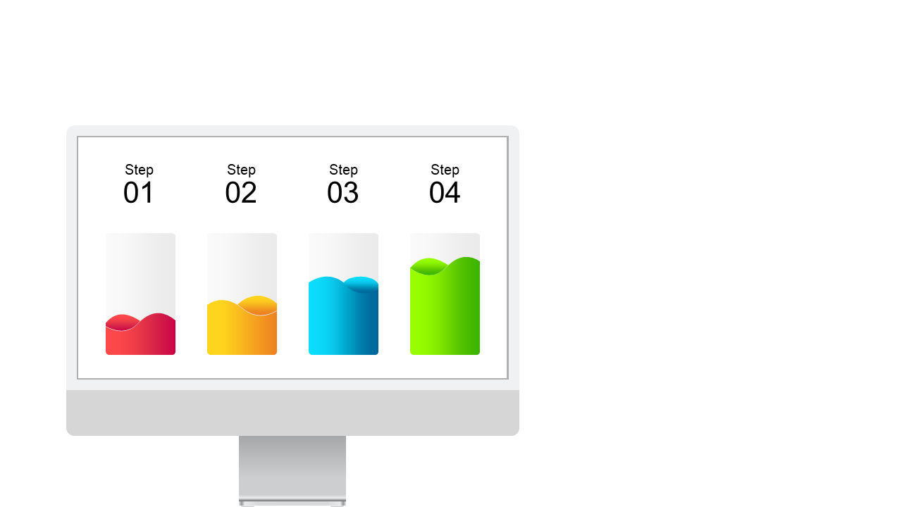 Showcase Trends with Colorful Bell Curve V2