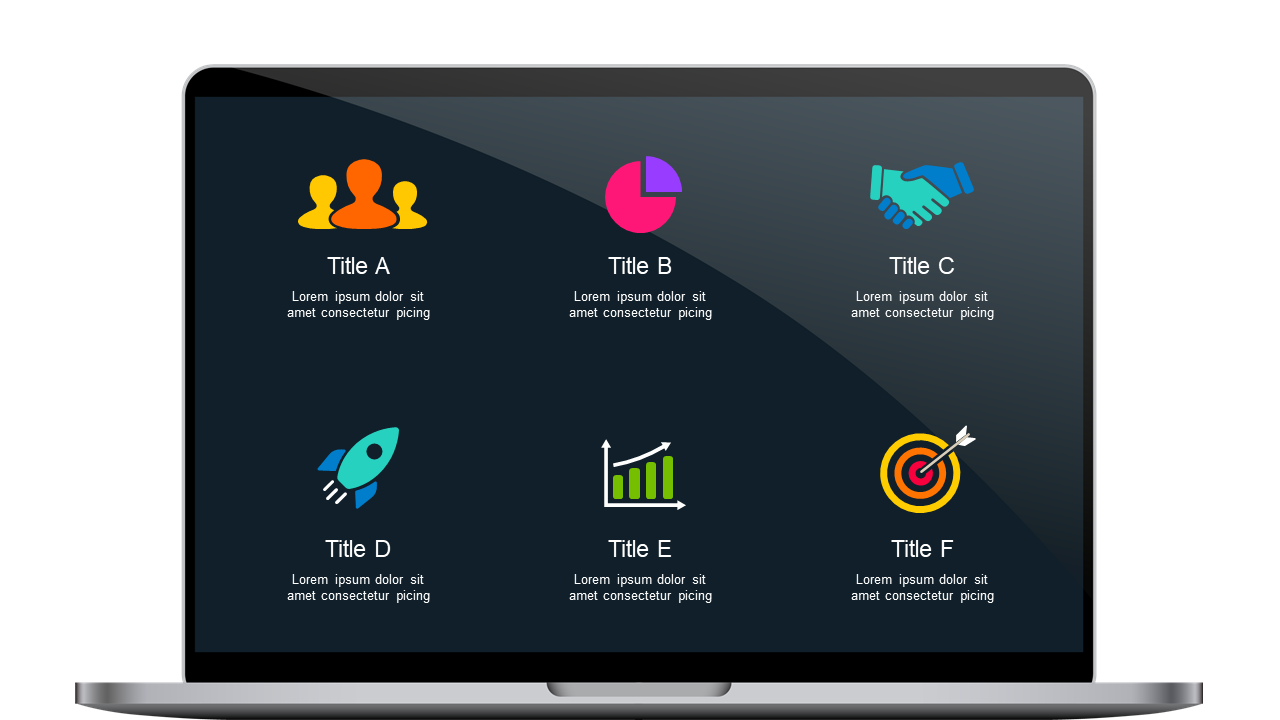 Colorful Infographic Layout for Key Points