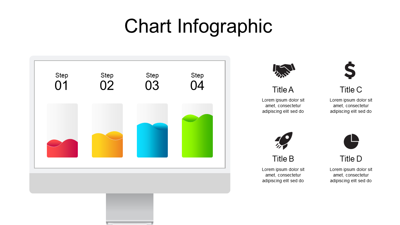 Visualize Stages with Step-by-Step Chart Infographic