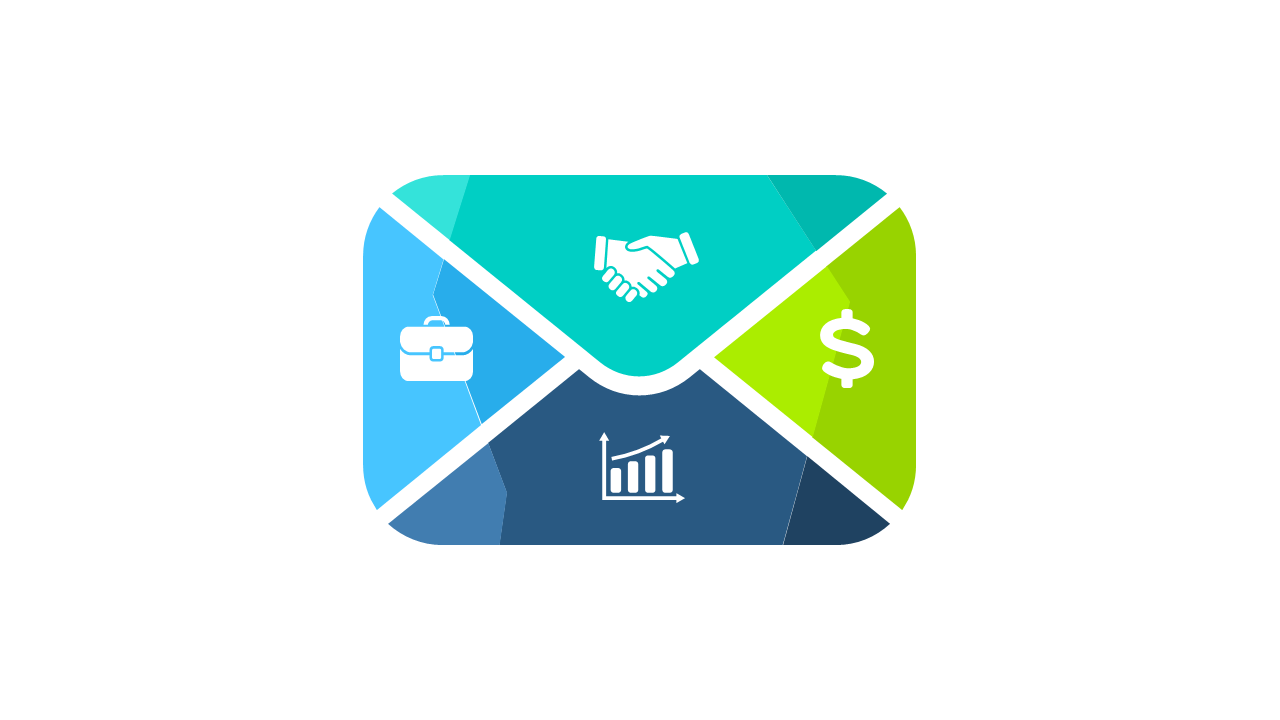 Present Business Value with Segmented Infographic