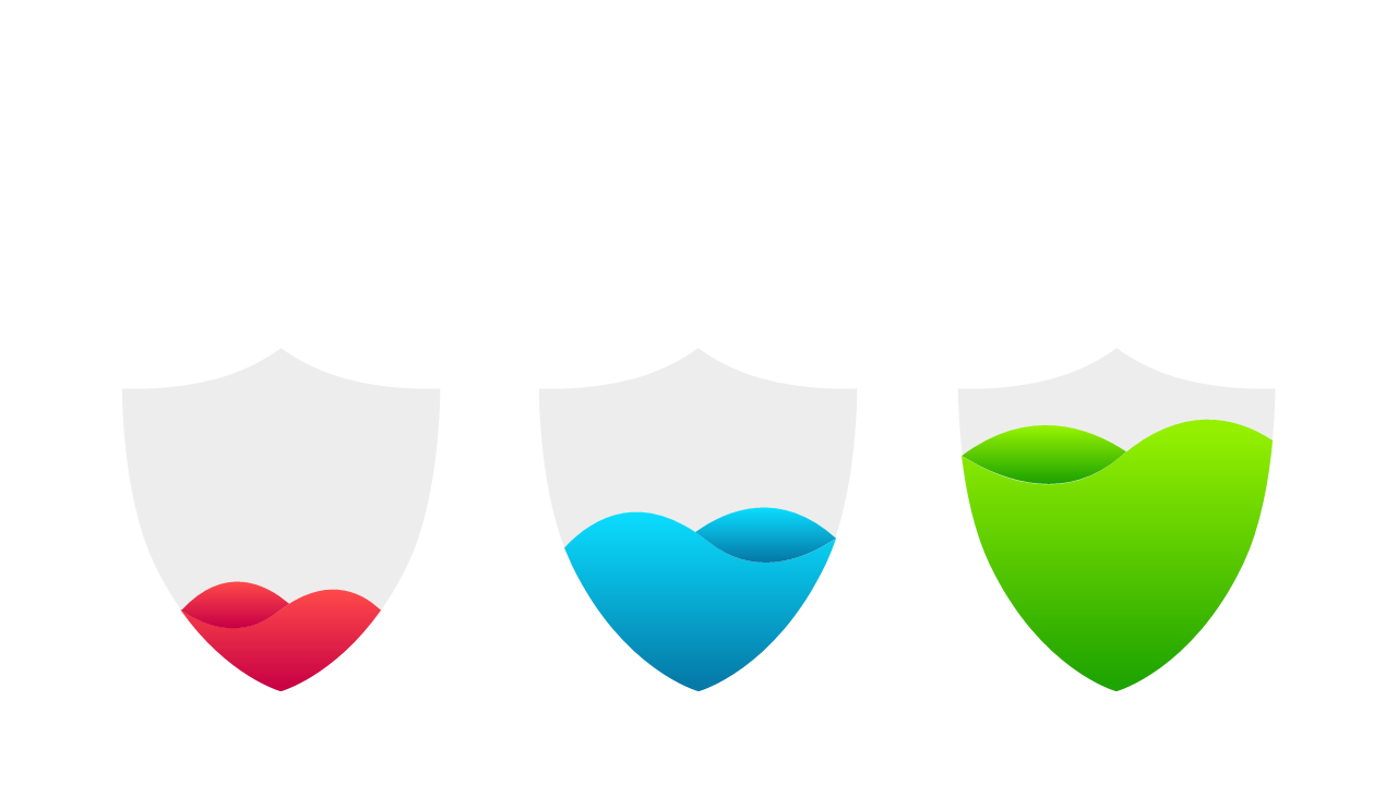 Represent Security with Shield Icon Set