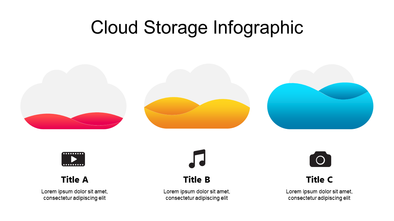 Visualize Cloud Storage Options in Tech Presentations
