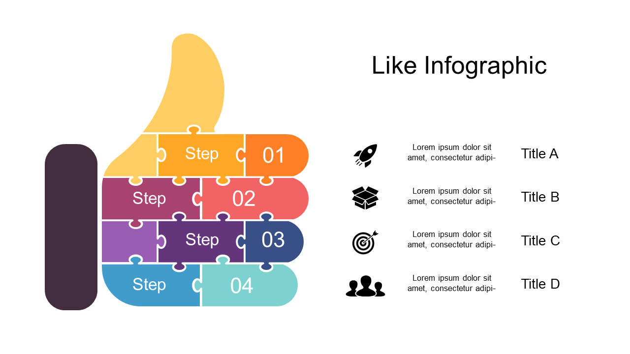 Explain 4-Step Processes with Engaging PowerPoint Layout