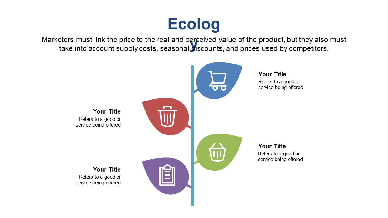 Highlight Product Benefits with Leaf Diagram