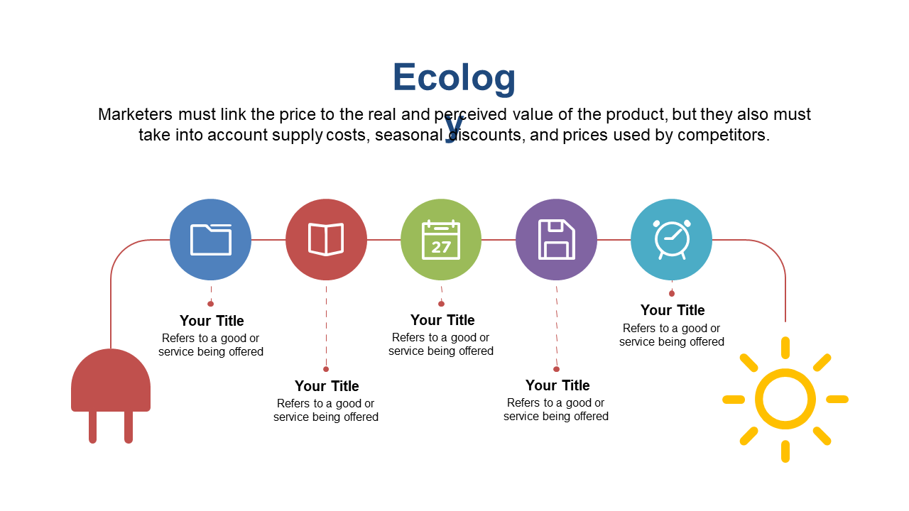 Engaging Circular Infographic for Service Comparison