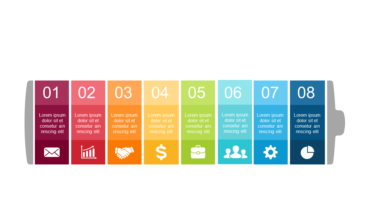 Engaging 8-Step Timeline for Project Milestones