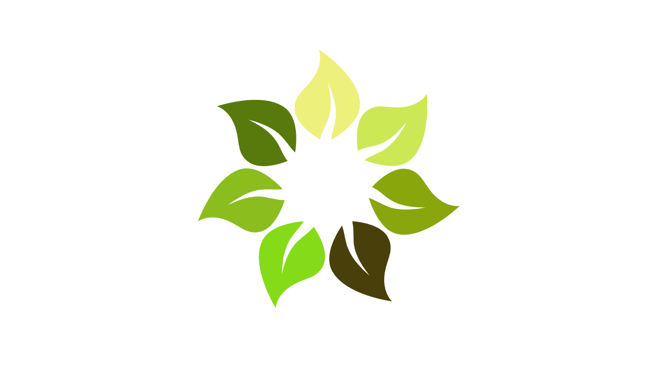 Enhance Nature Presentations with a Circular Leaf Design