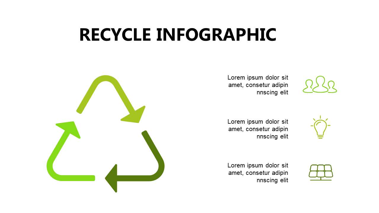 Recycling Infographic for Sustainability Initiatives
