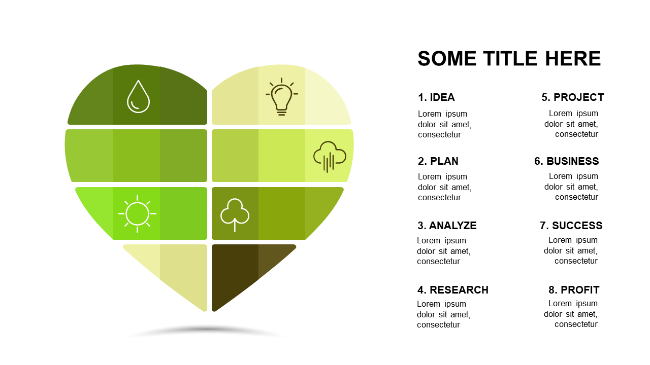 Heart-Shaped Diagram for Project Planning