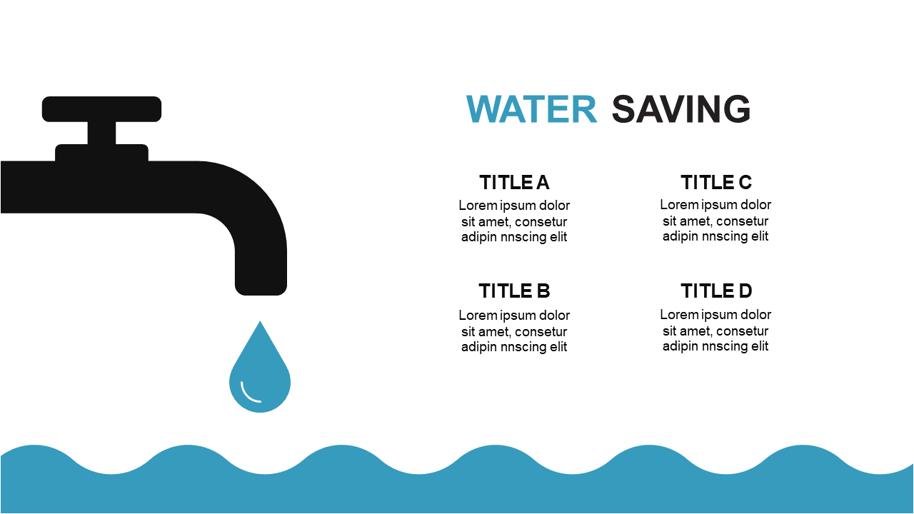 Highlight Water Saving Benefits with Infographic