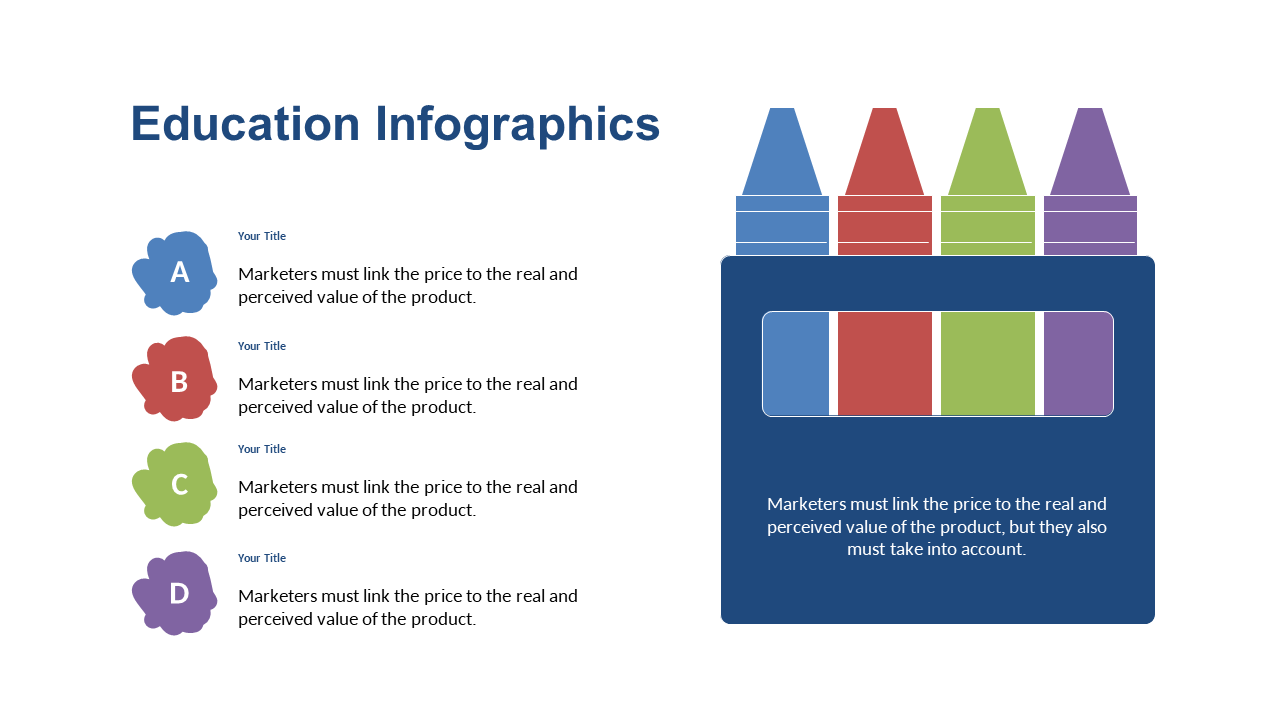 Engaging Crayon Infographic for Education