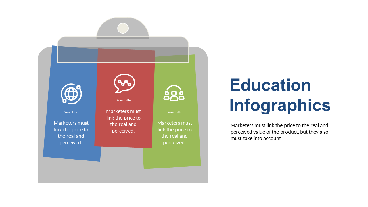 Sticky Note Infographic for Education Insights