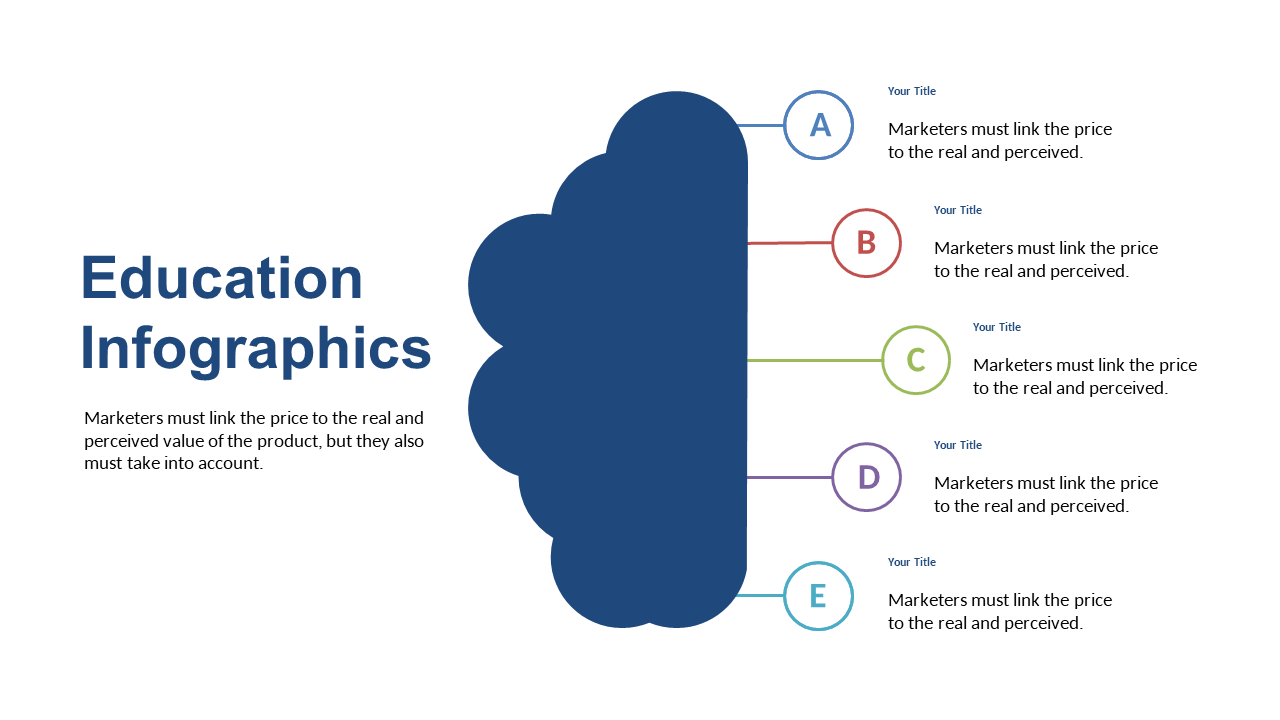Present Educational Themes with Colored Text Boxes