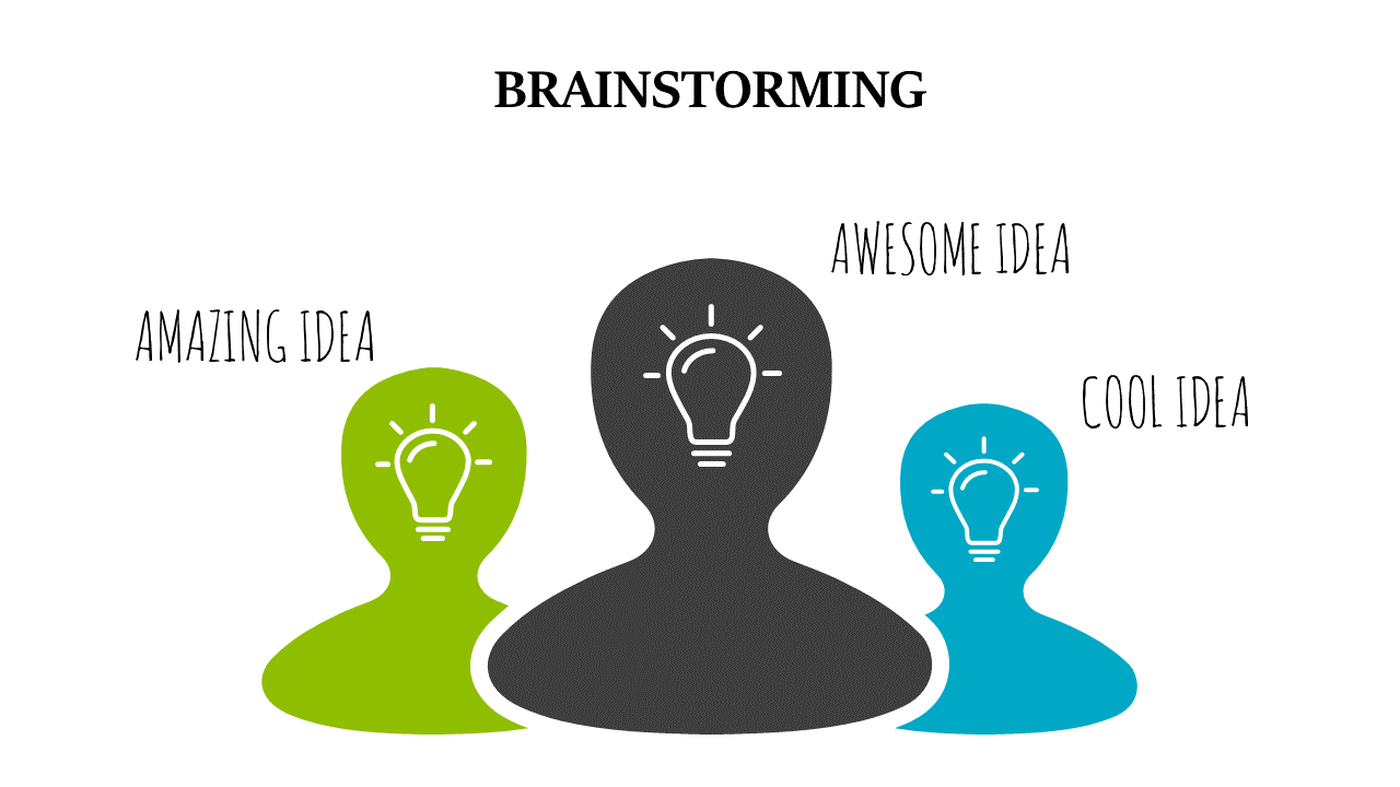 Diverse Silhouettes for Brainstorming Sessions