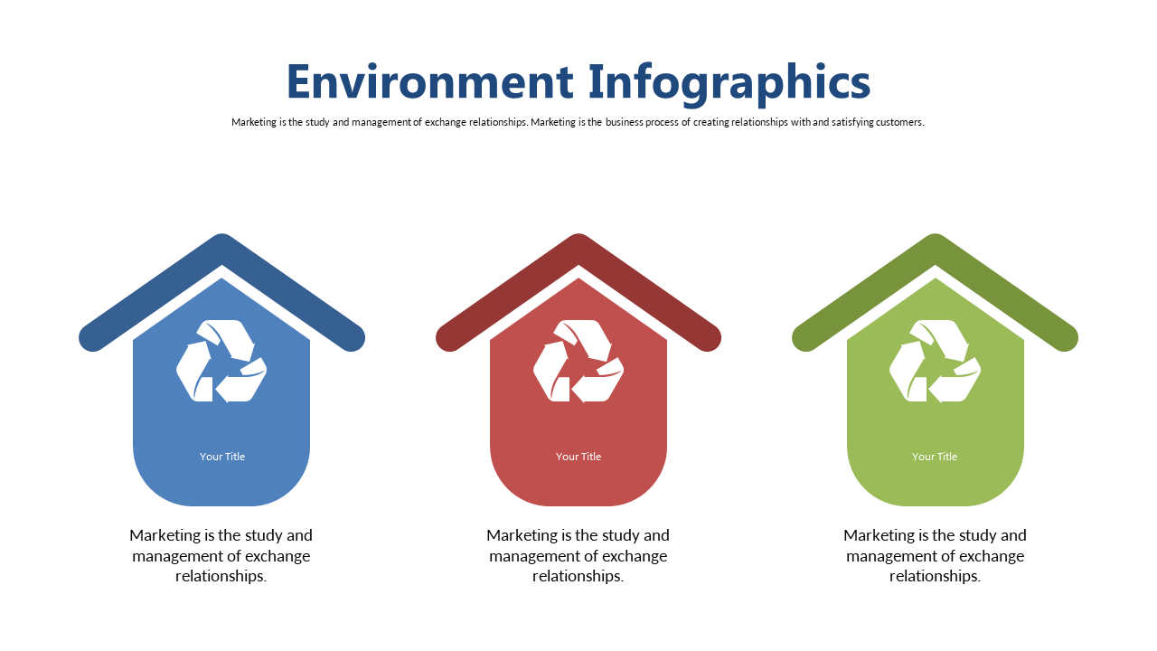 Highlight Eco-Friendly Strategies with Recycle Symbols