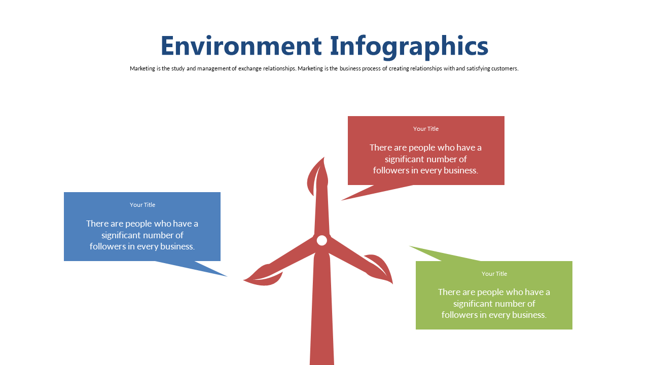 Present Environmental Data with Wind Turbine Infographic