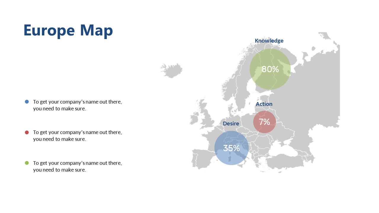 Show Regional Data Insights with Europe Map
