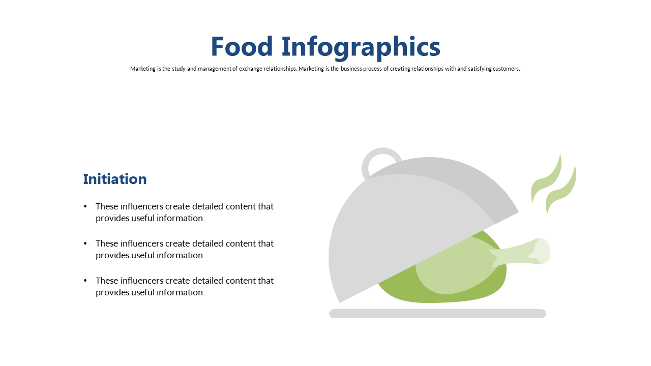 Customize Food Infographics for Various Topics