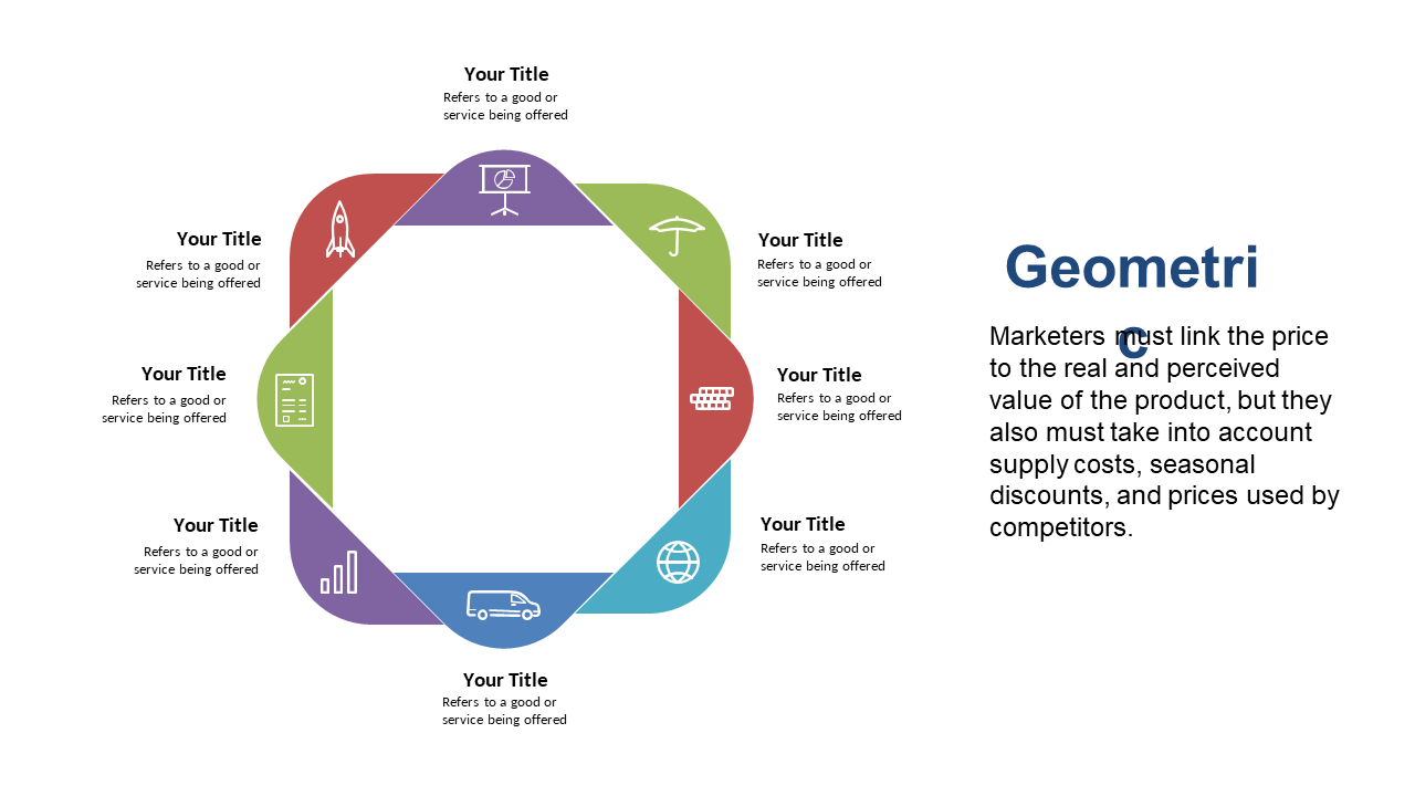 Hexagonal Matrix for Marketing Elements