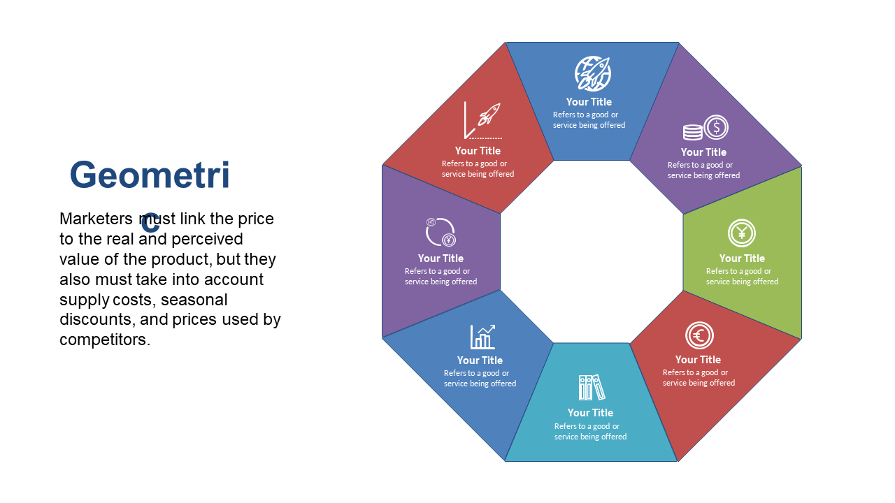 Highlight Key Marketing Factors with Hexagons