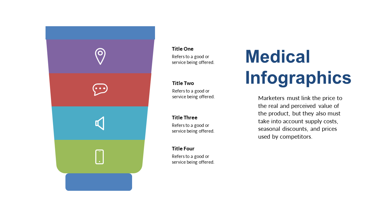 Present Medical Services with Layered Infographics