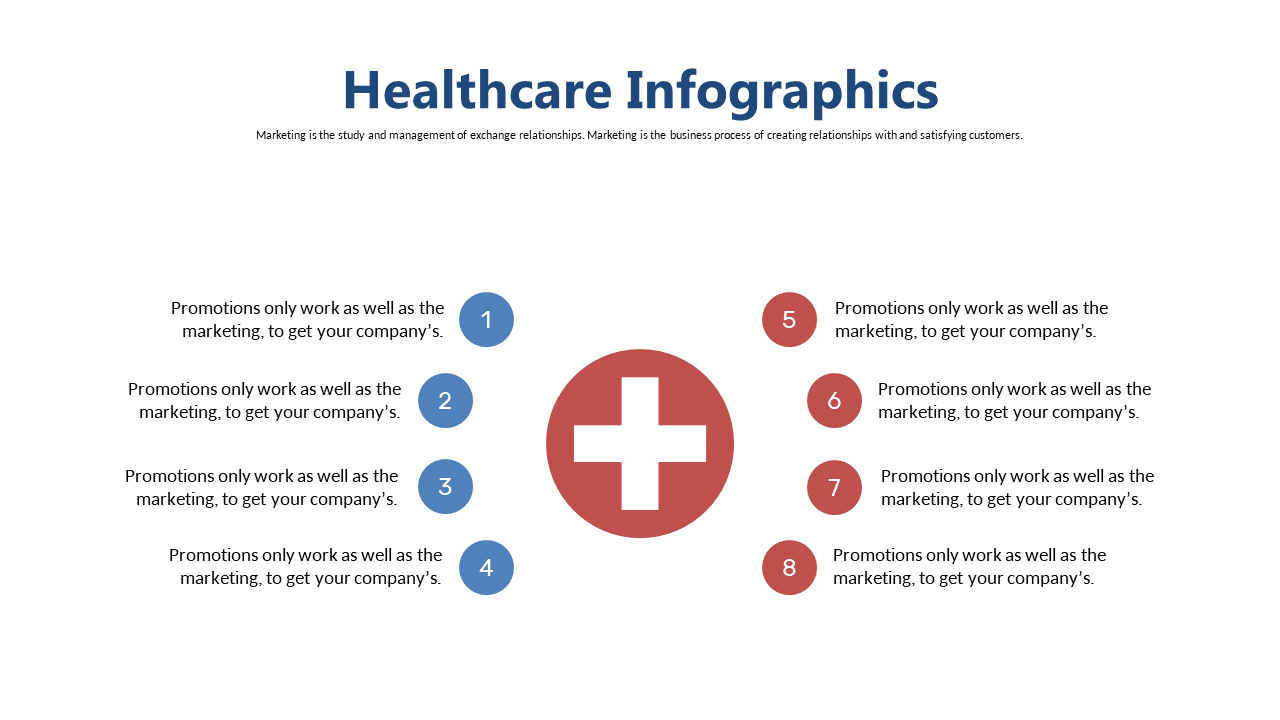 Engage Audience with Numbered Steps in Healthcare Infographic