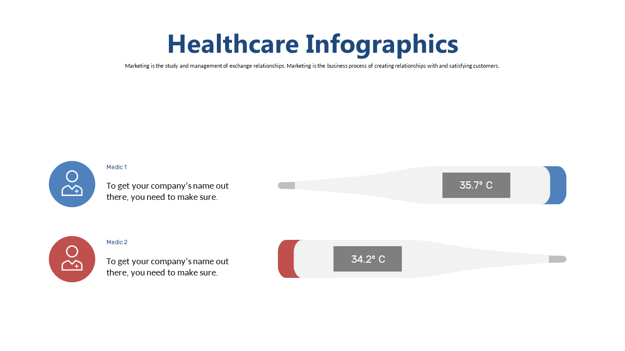 Visualize Health Data with Thermometer Graphics Infographic