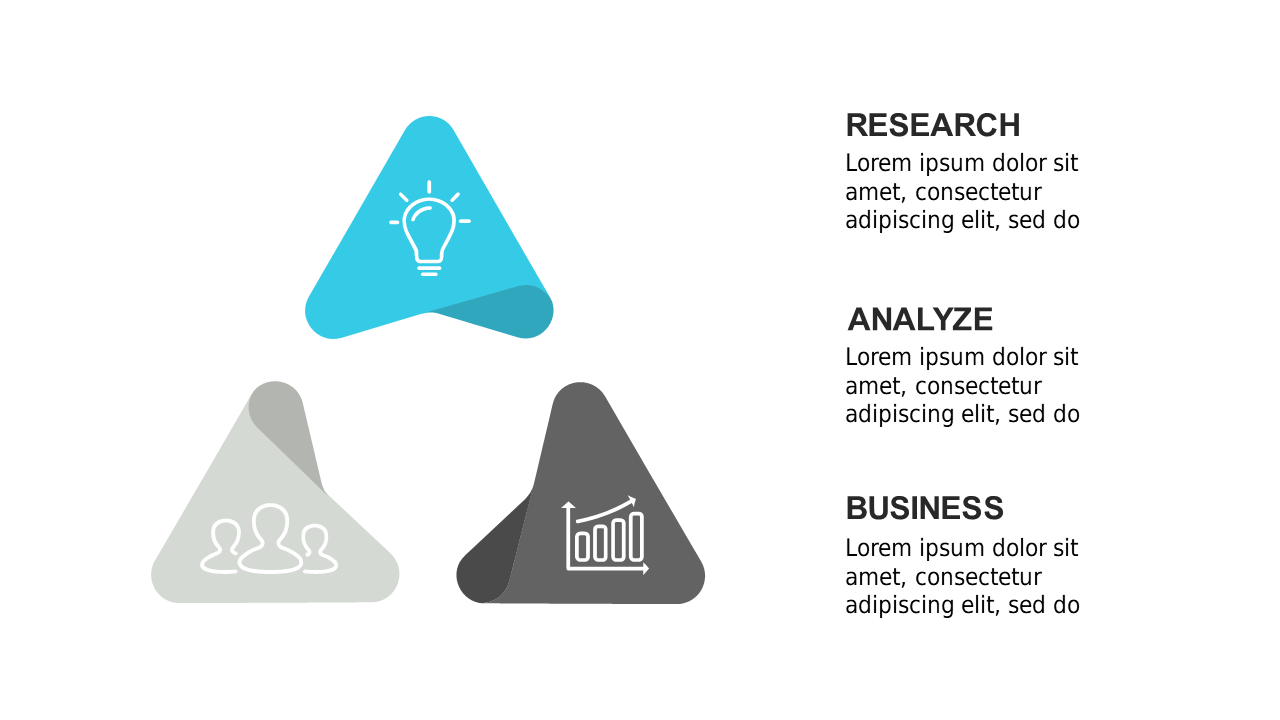 Contrast Ideas with Triangular Comparison Layout