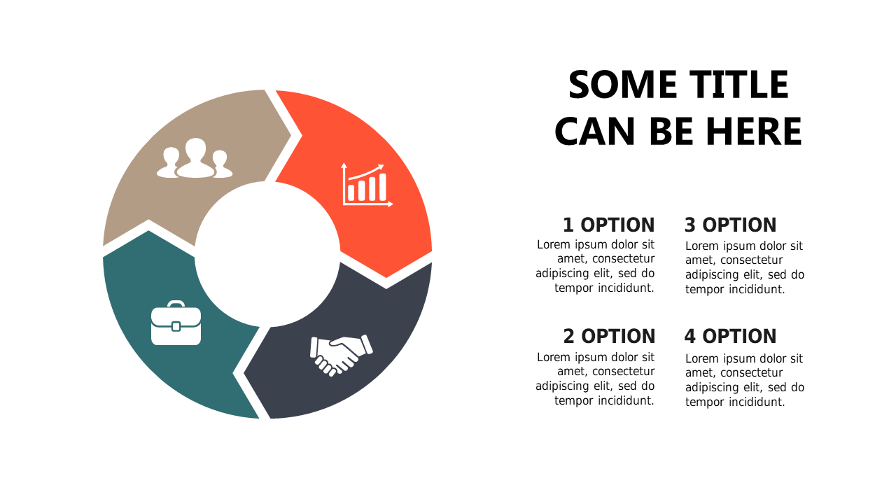 Customizable Circular Diagram for Business Concepts