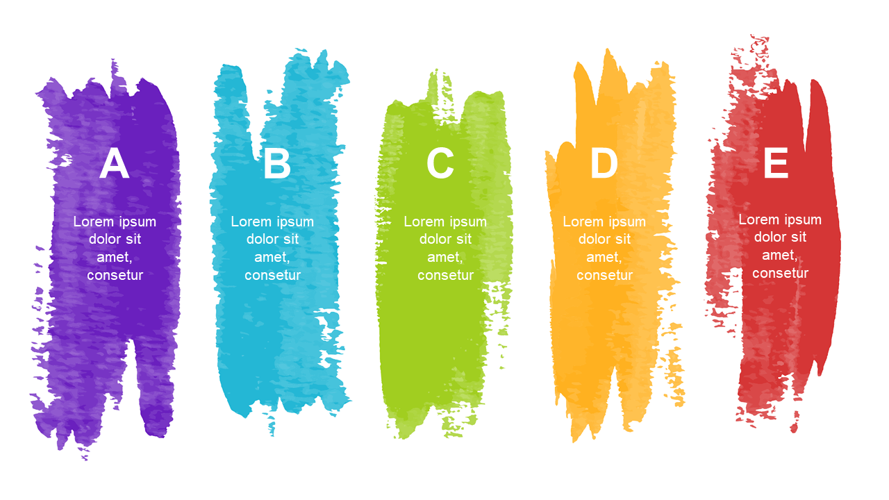 Highlight Key Points with Brush Stroke Text Boxes