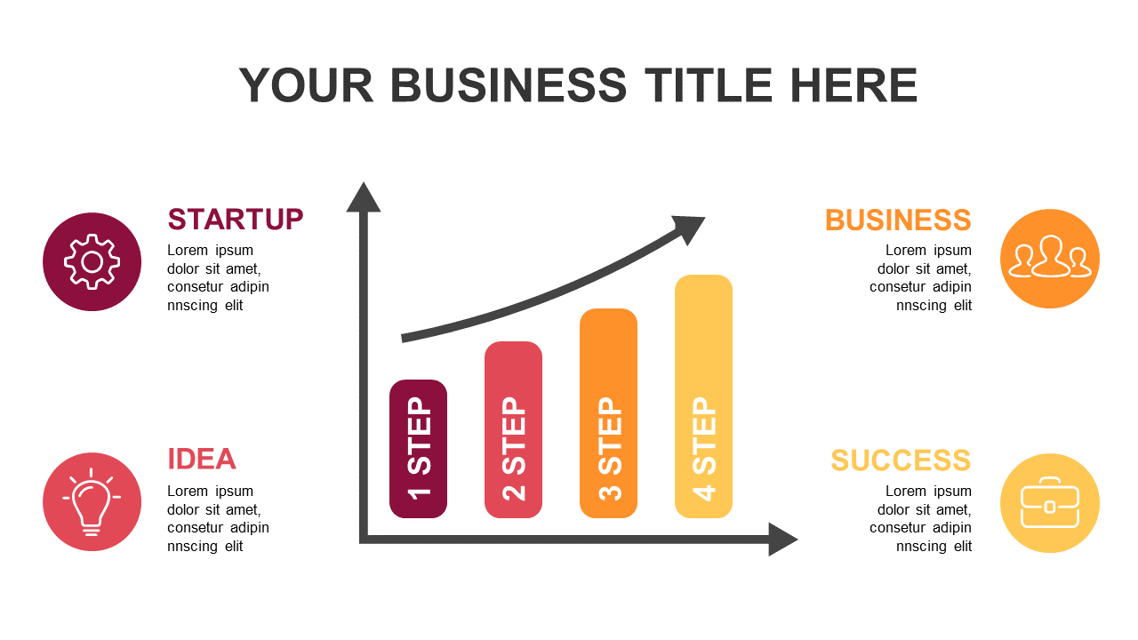 Showcase Business Growth Strategies with Icons