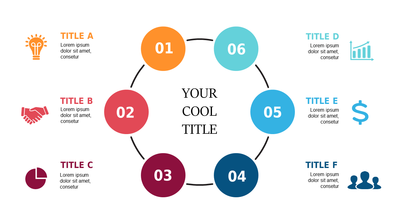 Visualize Workflows with 6-Step Circular Flow