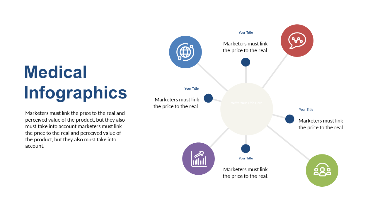 Visualize Medical Data with Circular Infographic Layout