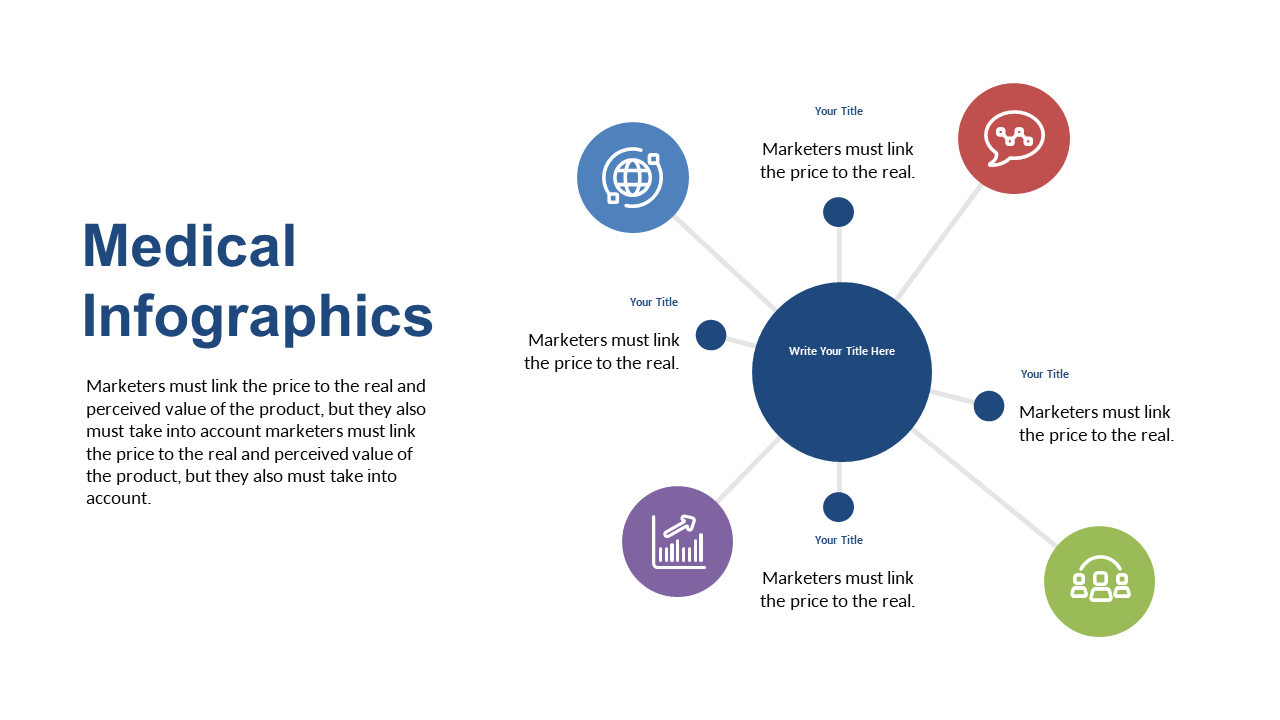 Illustrate Marketing Processes with Circular Infographic