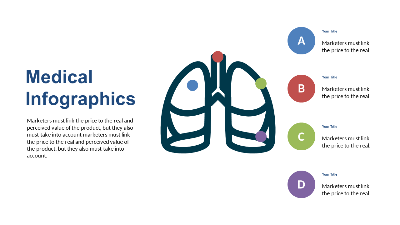 Visualize Medical Information with Central Icon Infographic