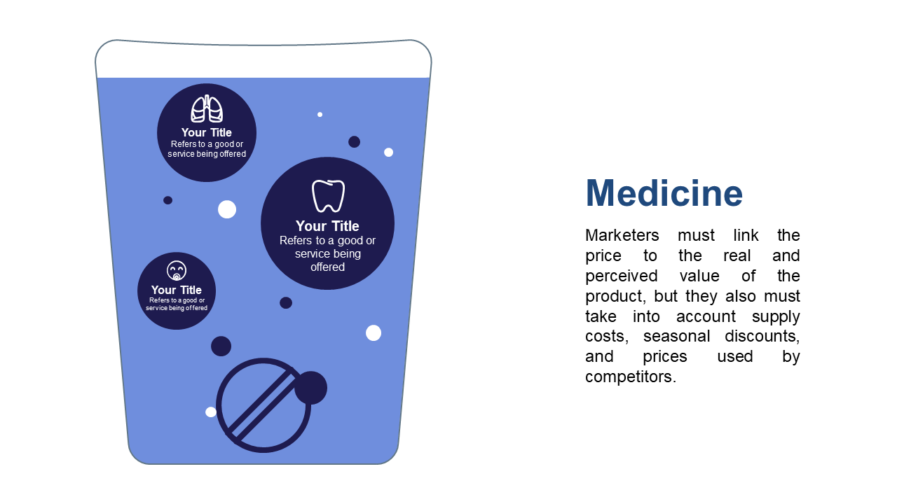Discuss Pricing Strategies with Circular Icons