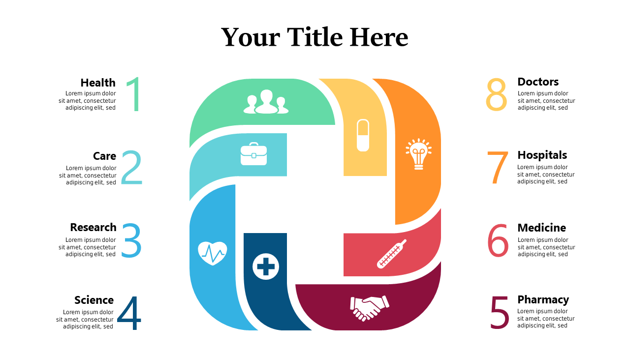 Illustrate Workflows with Vibrant Circular Diagrams