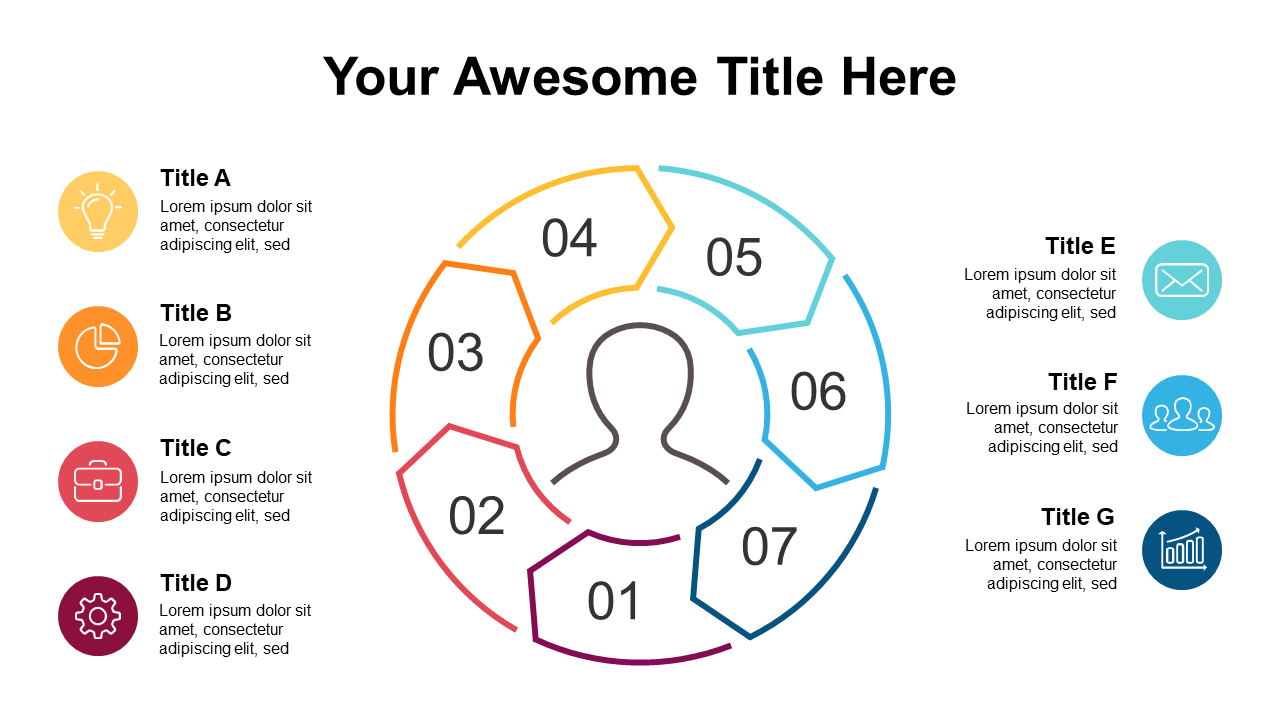 Visualize Your 5-Step Process in PowerPoint
