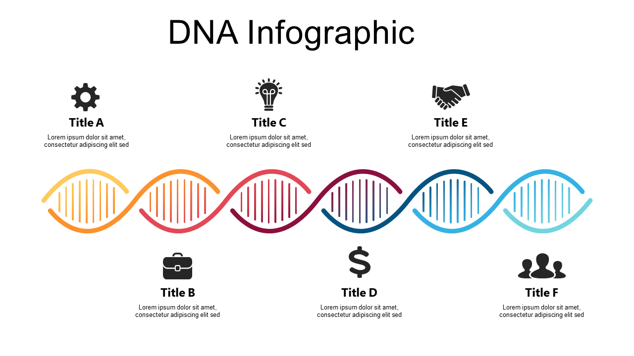 Represent Complex Data with DNA Infographic