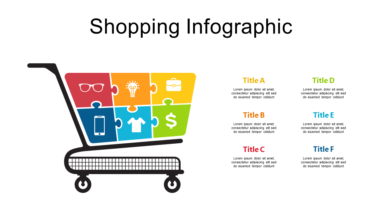 Engaging Shopping Infographic for Marketing