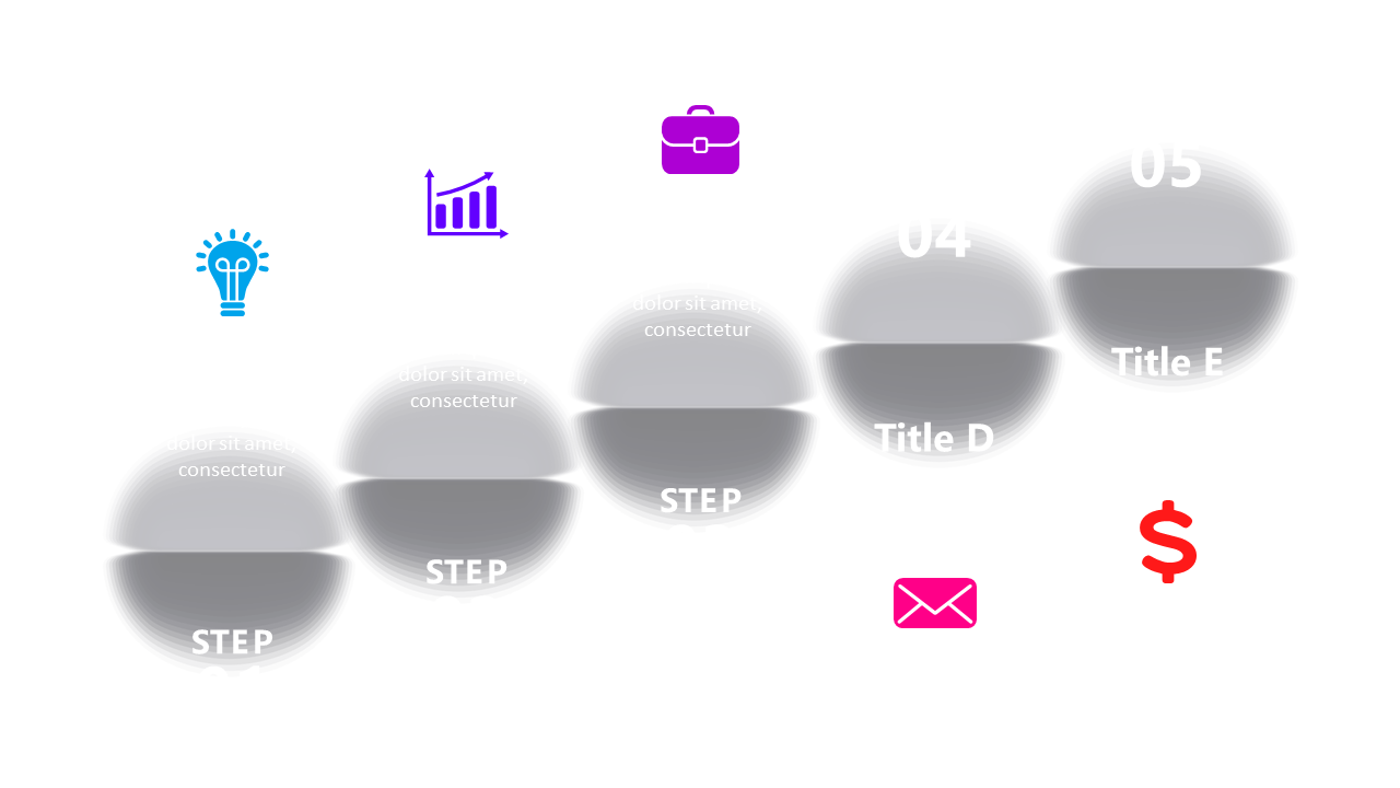 Engage with Curved Steps in Presentations