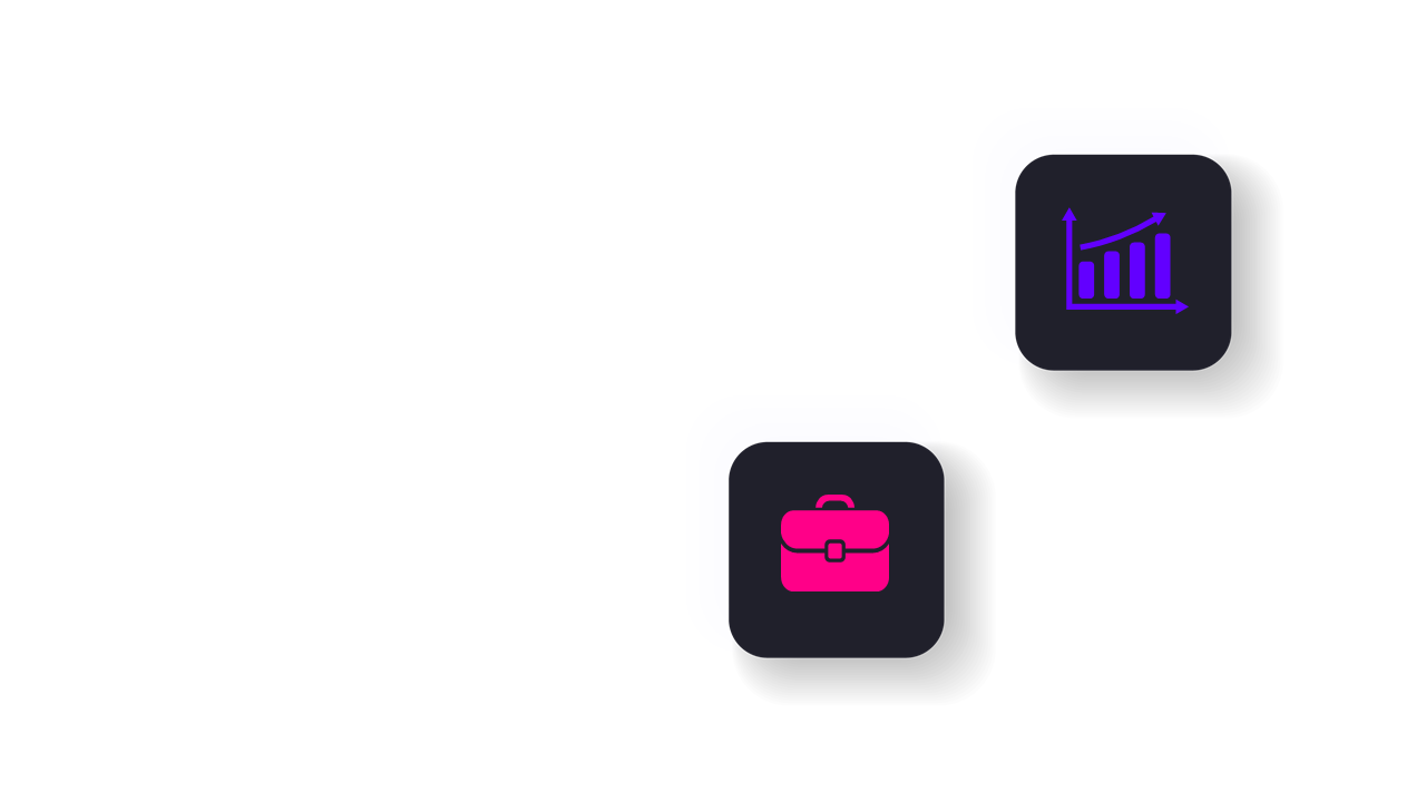 Dual Icon Layout for Business Insights