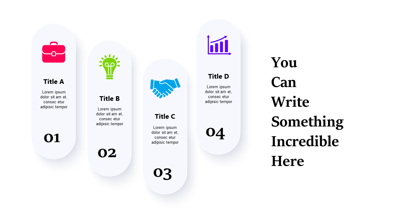 Summarize Content with Step-Based Icon List