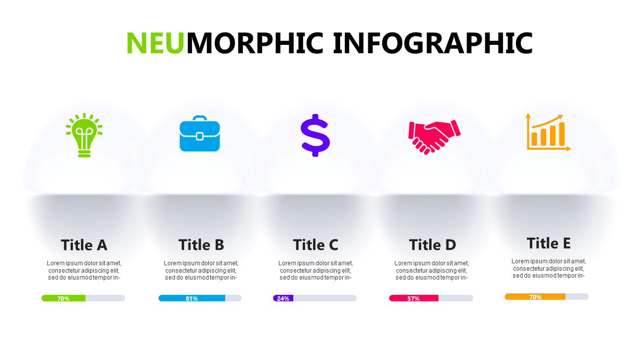 Engage Audiences with Neuromorphic Infographic