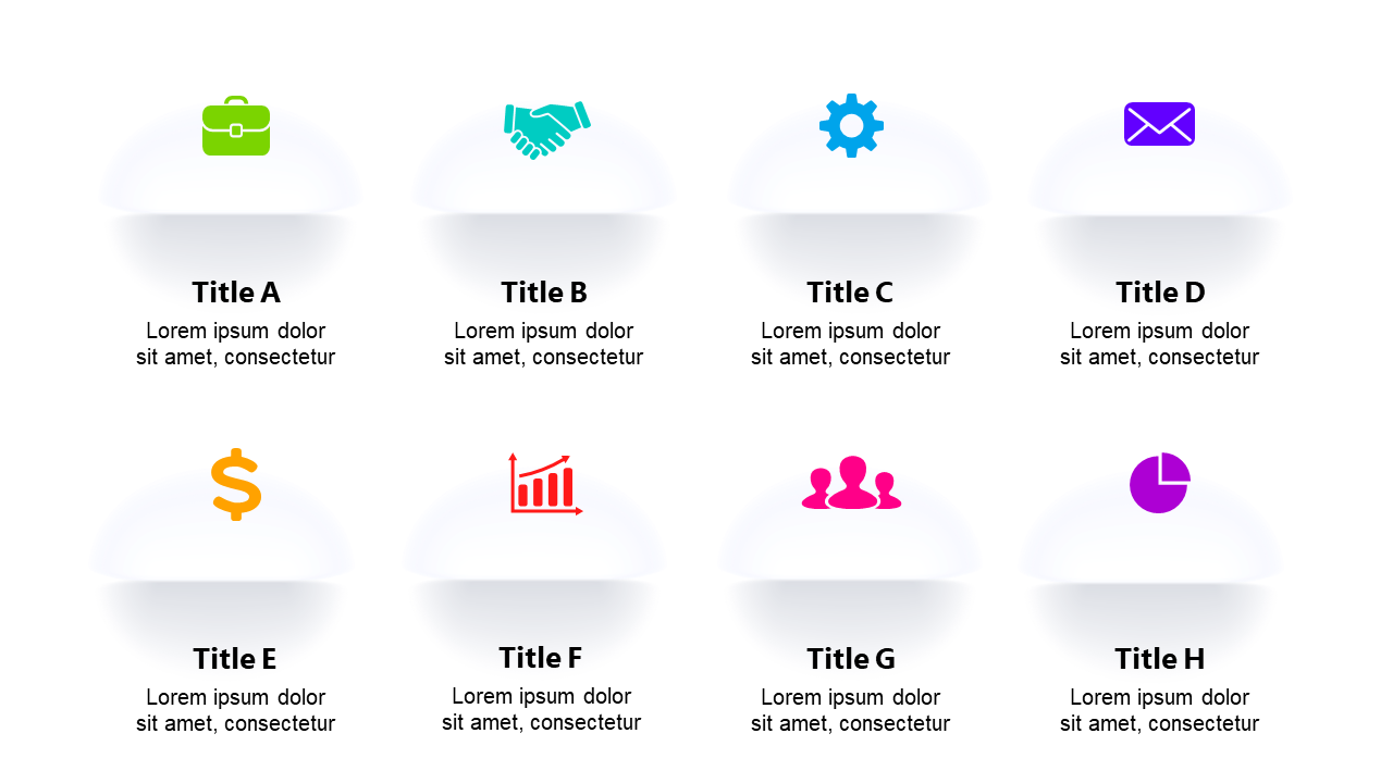 Showcase Services with Icon-Based Highlights