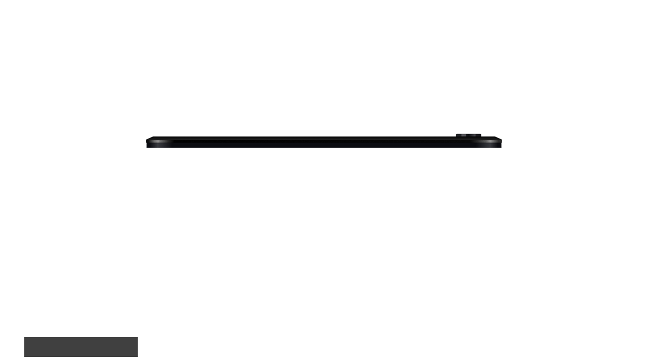 Concise Black Rectangle Layout for Presentations