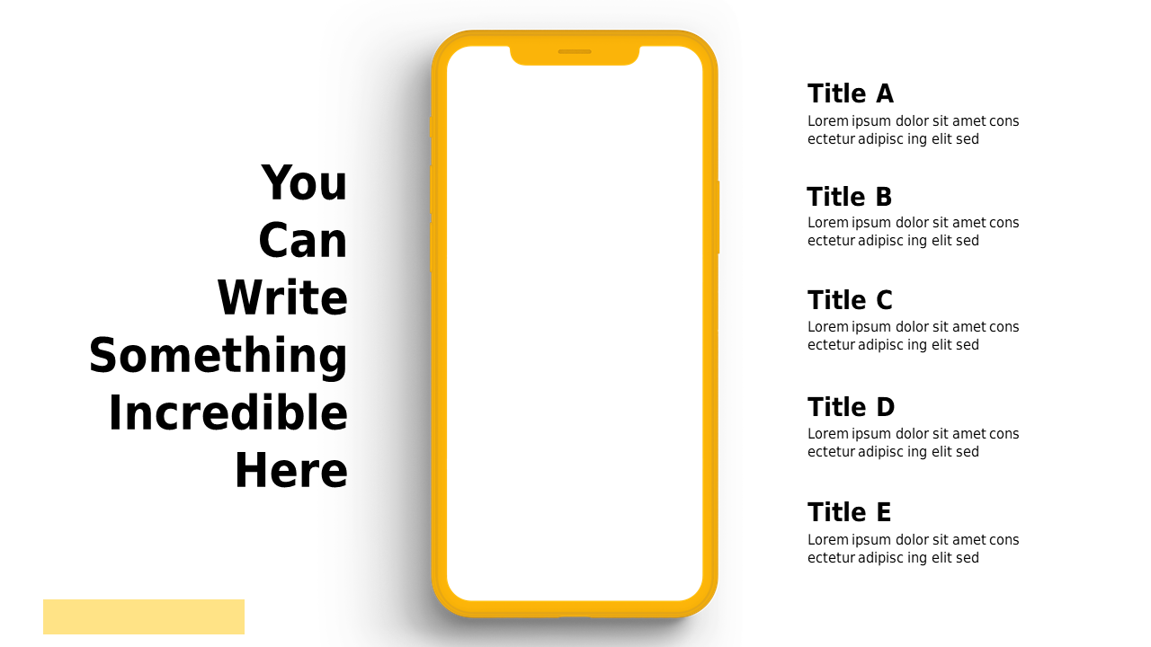 Highlight App Features with Phone Mockup Layout