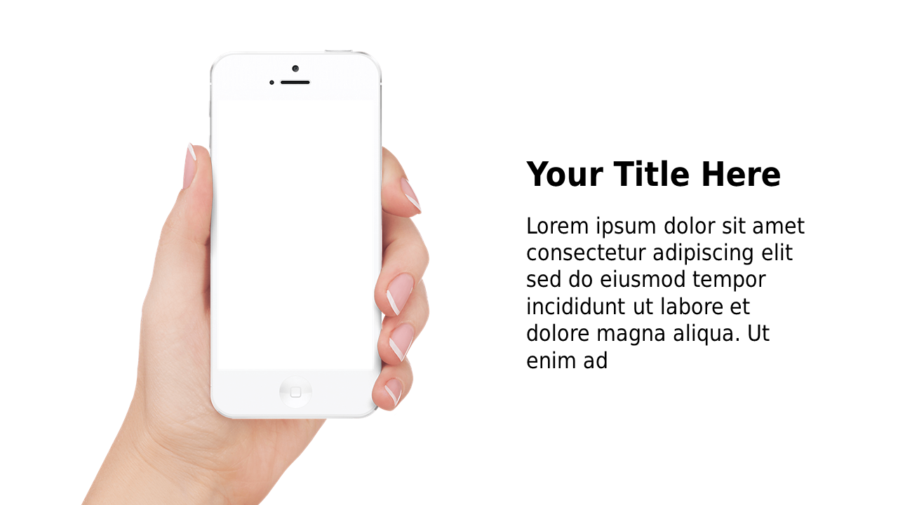 Showcase Mobile Apps with Smartphone Mockup V2